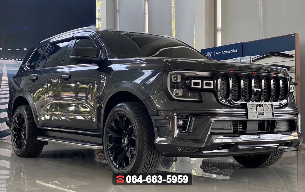 ชุดแต่ง FORD Everest V.3.1 ท่อเหลี่ยม RiderM