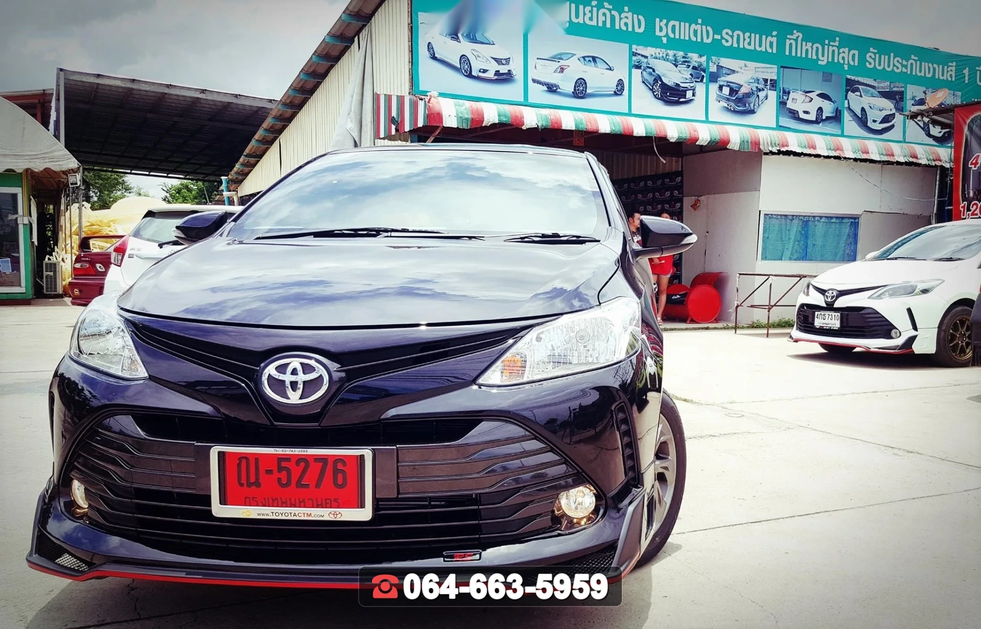 ชุดแต่ง TOYOTA Vios 2017 RS RiderM