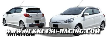 ชุดแต่งรอบคันรถ MIRAGE 2012 ทรง RB2