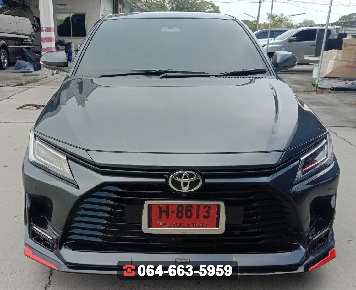 ชุดแต่ง TOYOTA Yaris Ativ 2023 V.1 ท่อเหลี่ยม RiderM