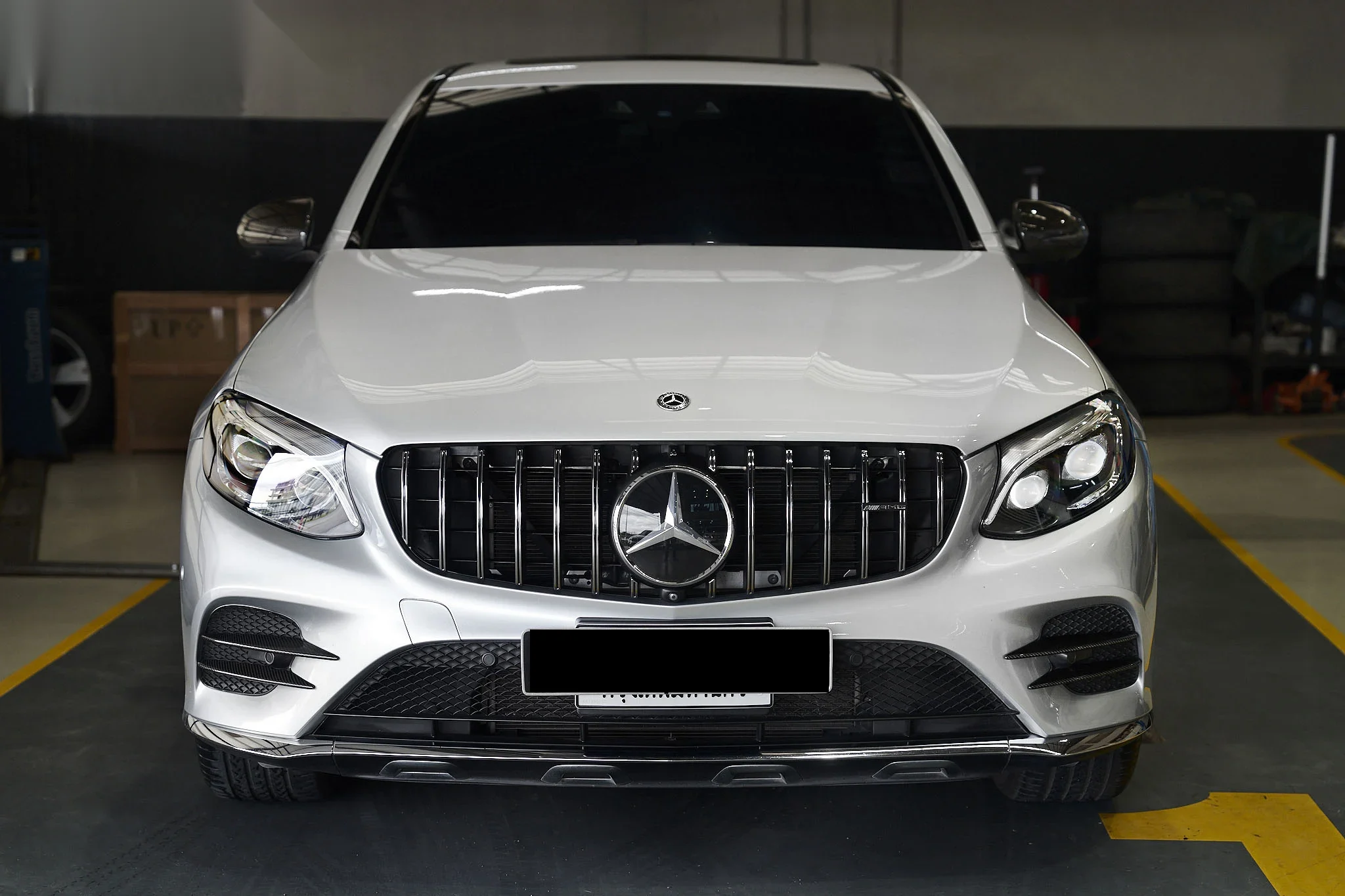 ชุดแต่ง MERCEDES BENZ X253 / C253 Mercedes-Benz GLC250 x กระจังหน้า GT x กาบบันไดข้าง Prodrive Shop