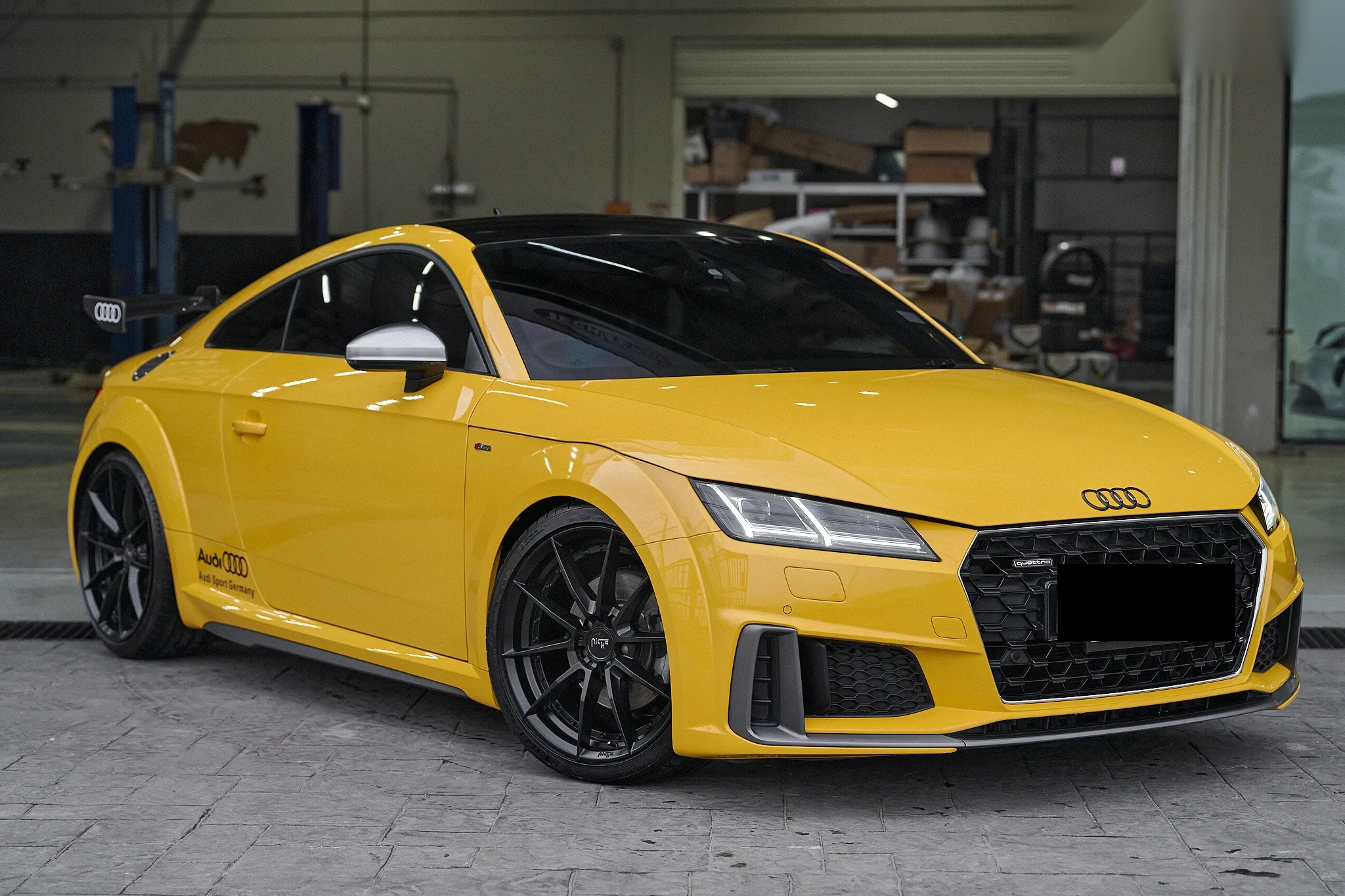 ชุดแต่ง Audi TT 8S Audi TT Gen 3 x Bilstein B16 & คาร์บอน Rear Wing Prodrive Shop